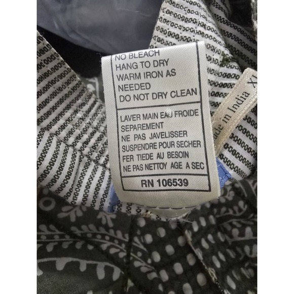 PROVENCE D'AMOUR xlarge REVERSIBLE Green FLORAL Quilted JACKET 100% Cotton - Picture 5 of 5